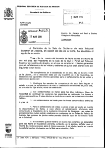 señalamientos - Real e Ilustre Colegio de Abogados de Zaragoza