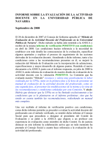 Informe de 2007 - Universidad Pública de Navarra