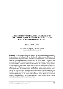 pdf Aires libres y escenarios apantallados: las transiciones difíciles