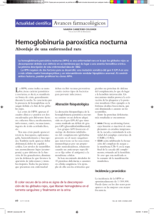 Hemoglobinuria paroxística nocturna