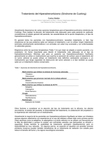 2. Tratamiento del Síndrome de Cushing