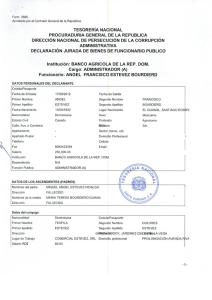 tesorería nacional procuraduria general dela republica , direccion