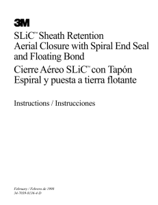 SLiC™ Sheath Retention Aerial Closure with Spiral End Seal