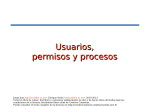Práctica: usuarios, permisos y procesos