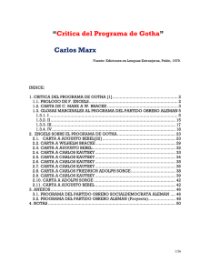 Carlos Marx "Critica del Programa de Gotha", Ediciones en Lenguas