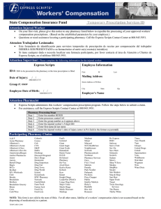 Express Scripts Pharmacy Registration Form