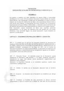 PDF Estatutos - Associació Catalana d`Espina Bífida i Hidrocefàlia