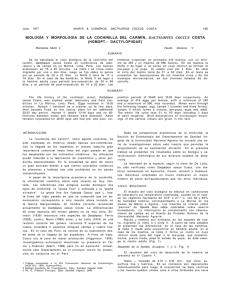 biología y morfología de la cochinilla del carmín, dactylopius coccus