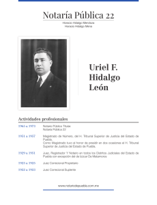 Uriel F. Hidalgo León