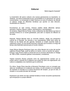 Editorial - Universidad La Salle Pachuca
