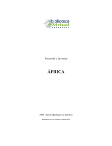 ÁFRICA - Biblioteca Virtual Universal