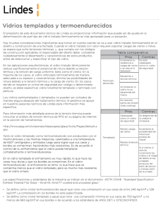 Vidrios con tratamiento térmico.cdr