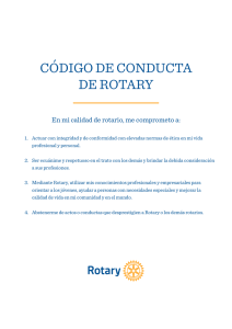 Código de conducta de Rotary