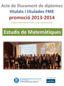 Català - Facultat de Matemàtiques i Estadística