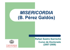 MISERICORDIA (B. Pérez Galdós)