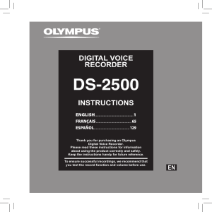 DS-2500 - Olympus