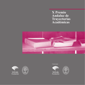 X Premio Andaluz de Trayectorias Académicas
