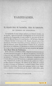pdf El Palacio Real de Valldaura, cerca de Barcelona, en término de