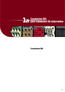 Conectores ISO para instalación de autorradios