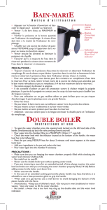 double boiler