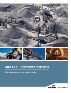 Quik-Loc Conectores Metálicos