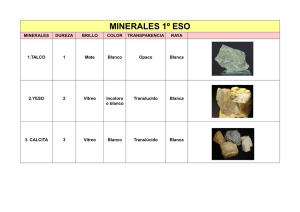 minerales 1º eso - Colegio San Manuel