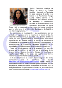 Luisa Fernanda Aguirre de - Universidad Complutense de Madrid