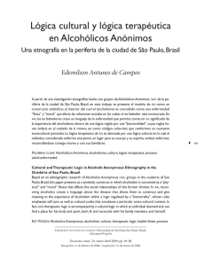Lógica cultural y lógica terapéutica en Alcohólicos Anónimos