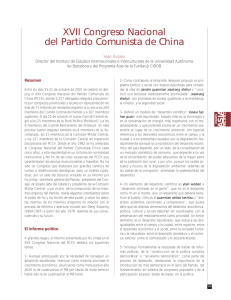 XVII Congreso Nacional del Partido Comunista de China