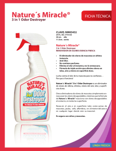 Nature´s Miracle® 3 in 1 Odor Destroyer
