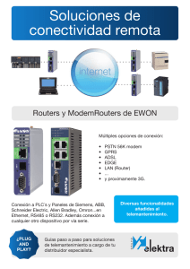 Soluciones de conectividad remota