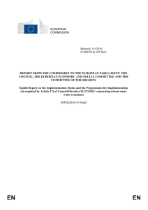EUROPEAN COMMISSION Brussels, 4.3.2016 COM(2016) 105 final