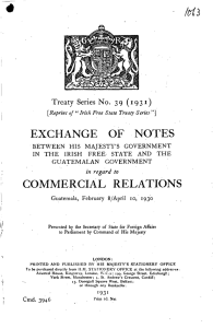 exchange of ~ notes - UK Treaties Online