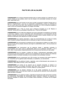 pacto de los alcaldes - Medio Ambiente Cantabria