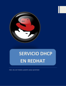 SERVICIO DHCP EN REDHAT
