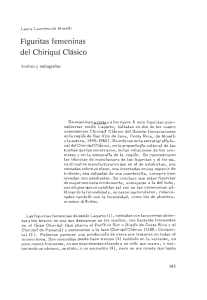Figuritas femeninas del Chiriquí Clásico. Análisis y radiografías