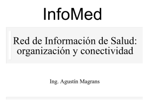 Red de Información de Salud: organización y conectividad