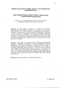 REDES DE DATOS EN FIBRA OPTICA CON