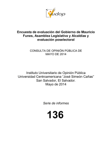Encuesta de evaluación del Gobierno de Mauricio Funes, Asamblea