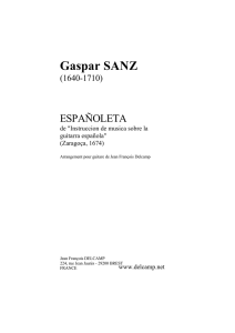 Gaspar SANZ