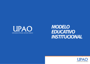 Modelo Educativo Institucional - Universidad Privada Antenor Orrego