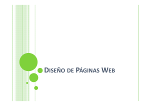diseño de páginas web