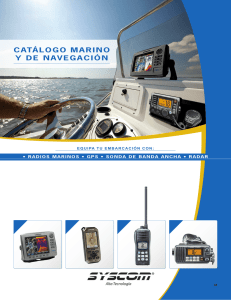 catálogo marino y de navegación