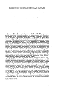 Elecciones Generales en Gran Bretaña - e