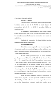 Poder Judicial de la Nación ///nos Aires, 18 de julio de 2016. AUTOS