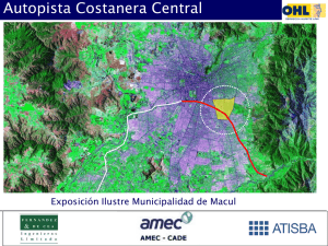 Diapositiva 1 - Comite Estudio Autopista Costanera Central