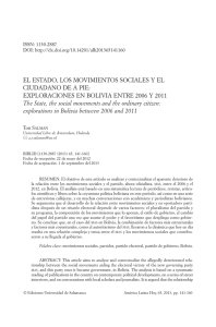 Redalyc.El estado, los movimientos sociales y el Ciudadano de a