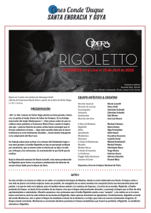 RIGOLETTO - Cines Conde Duque