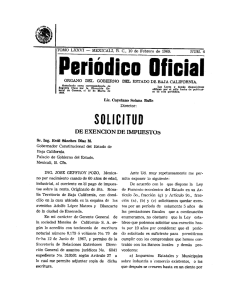 TOMO LXXVI — MEXICALI, B. C., 10 de Febrero de 1969.