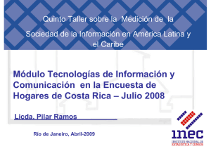 Costa Rica - Comisión Económica para América Latina y el Caribe